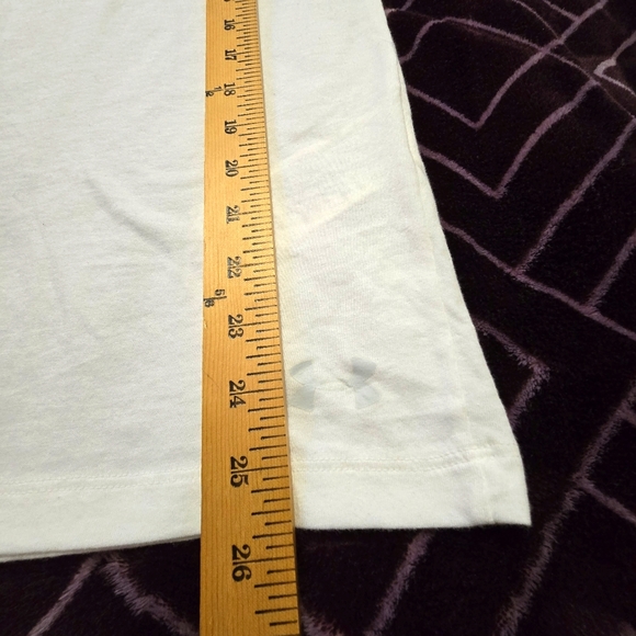 UNDER ARMOUR Mens Classic Tee FREEDOM. White Size S - Picture 3 of 6